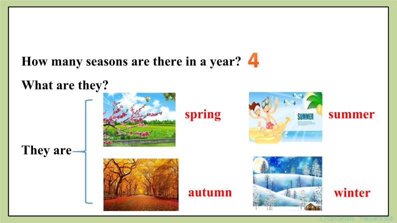 Start Module 4 Unit 2 what's the weather like (课件+教案+练习）03