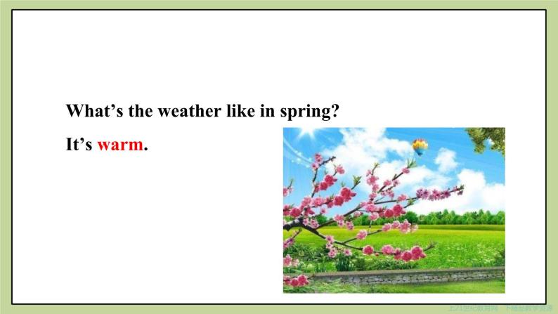 Start Module 4 Unit 2 what's the weather like (课件+教案+练习）04