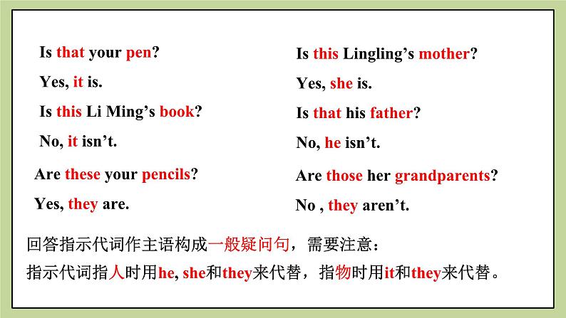 Module 2 My family. Grammar （课件+教案+同步练习）07