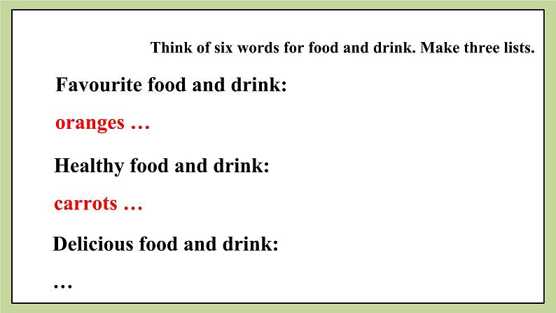 Module 4 Healthy food. Unit 2 Is your food and drink healthy (课件+教案+练习)06