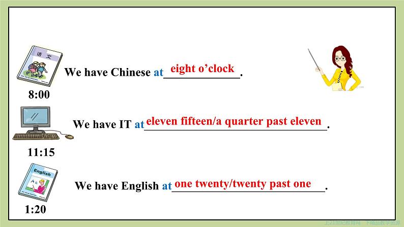 Module 5 My school day. Unit 3 Language in use课件第3页