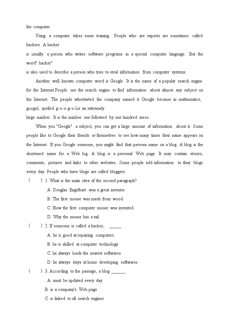 Module 7 Unit 2 When do you use a computer （课件+教案+练习）02