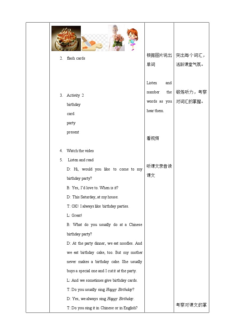 Module 8 Unit 1 I always like birthday parties 课件 试卷 教案02