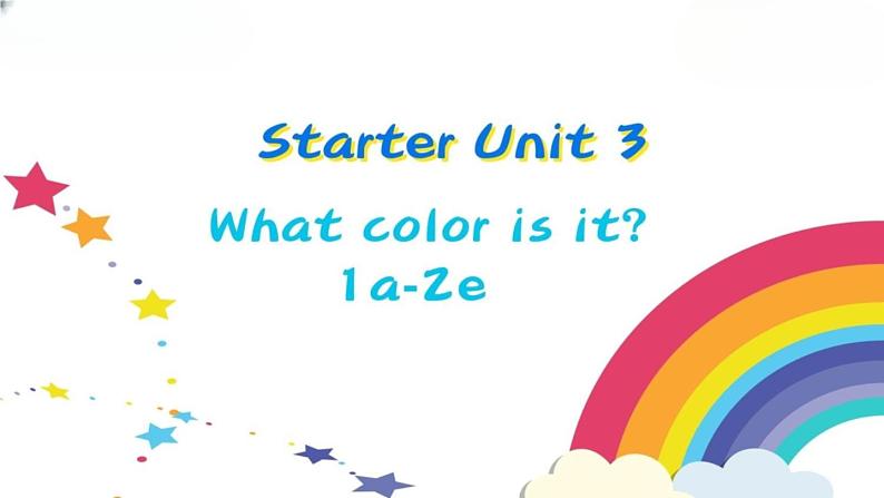 Starter Unit 3 1a-2e第1页