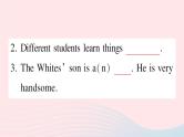2023七年级英语下册Unit9Whatdoeshelooklike点状元提分课作业课件新版人教新目标版