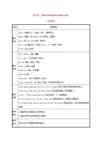 初中英语外研版 (新标准)九年级下册Module 4 Rules and suggestionsUnit 2 we must keep the camp clean.教学设计