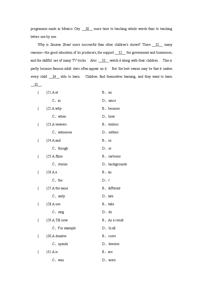 牛津译林版英语九年级上册同步课时练习Unit 6 Period 5 Integrated skills & Study skills（WORD版含答案）03