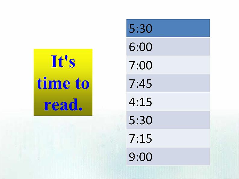 《Unit 2 What time do you go to school》教学课件1-七年级下册新目标英语【人教版】06