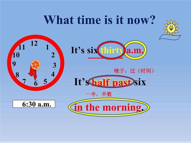 《Unit 2 What time do you go to school》优质课件4-七年级下册新目标英语【人教版】第5页