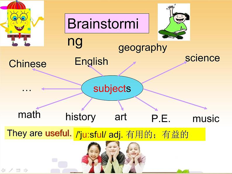 《Unit 9 My favorite subject is science Section B 1a-1d》PPT课件5-七年级上册新目标英语【人教版】第5页