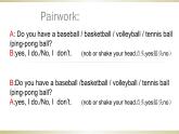 《Unit 5 Do you have a soccer ball Section A Grammar focus 3a-3c》教学课件1-七年级上册新目标英语【人教版】