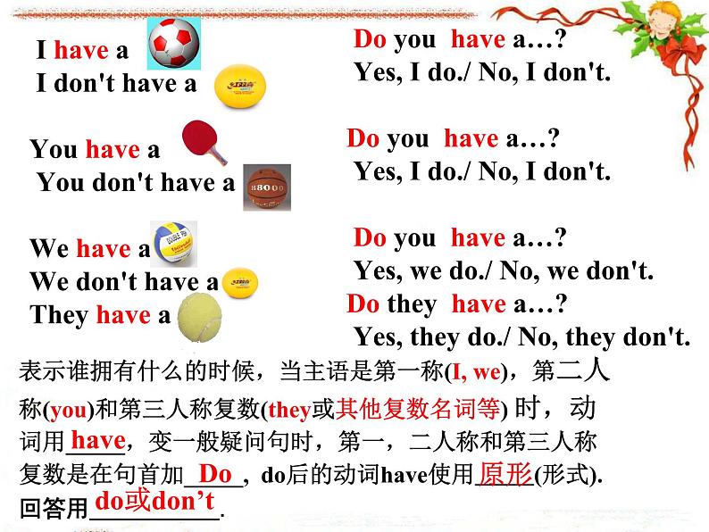 《Unit 5 Do you have a soccer ball Section A Grammar focus-3c》教学课件1-七年级上册新目标英语【人教版】第7页