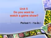 《Unit 5 Do you want to watch a game show》PPT课件1-八年级上册新目标英语【人教版】