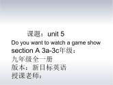 《Unit 5 Do you want to watch a game show》优质PPT课件3-八年级上册新目标英语【人教版】
