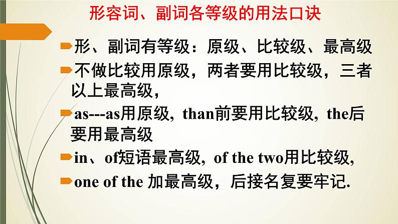 《形容词和副词各等级用法》PPT课件5-八年级上册新目标英语【人教版】07