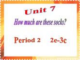 《Unit 7 How much are these socks Section A Grammar focus 3a-3c》优质课件1-七年级上册新目标英语【人教版】