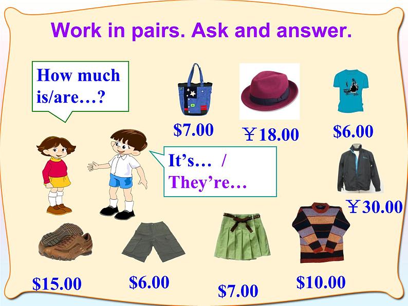 《Unit 7 How much are these socks Section A Grammar focus 3a-3c》PPT课件3-七年级上册新目标英语【人教版】第4页