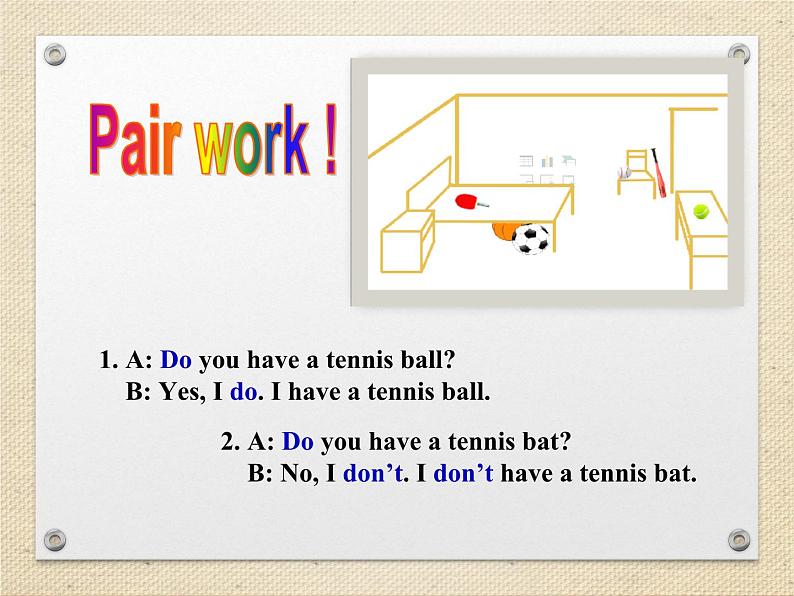 《Unit 5 Do you have a soccer Section A Grammar focus 3a-3c》优质课件6-七年级上册新目标英语【人教版】第4页