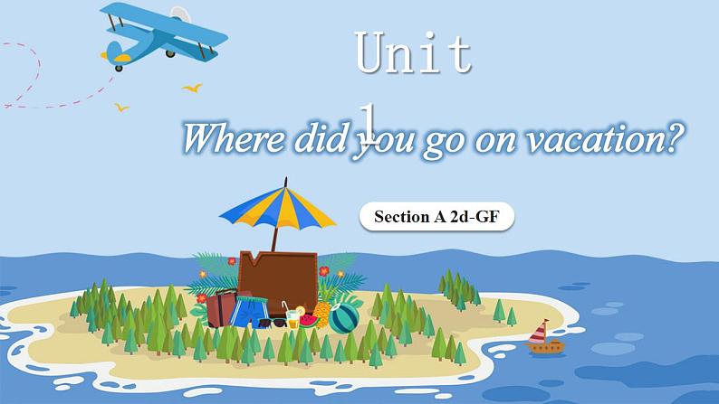 人教版初中英语八年级上册U1SectionA2d-GF 语法课 课件01