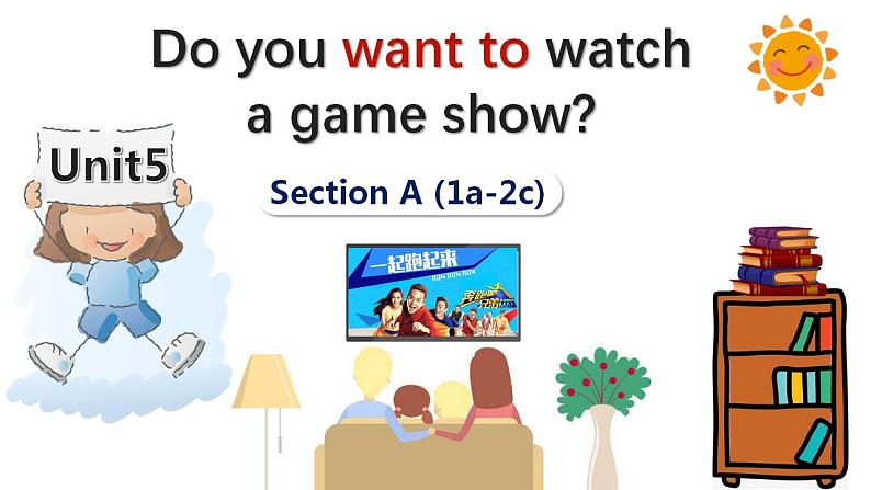 人教版初中英语八年级上册U5SectionA1a-2c 听说课 课件01