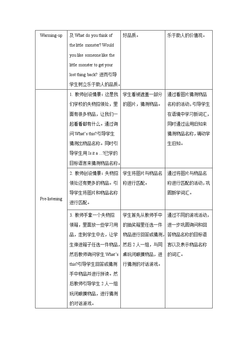 Unit 3 Section B 第1课时 教案-人教版新目标英语七上02