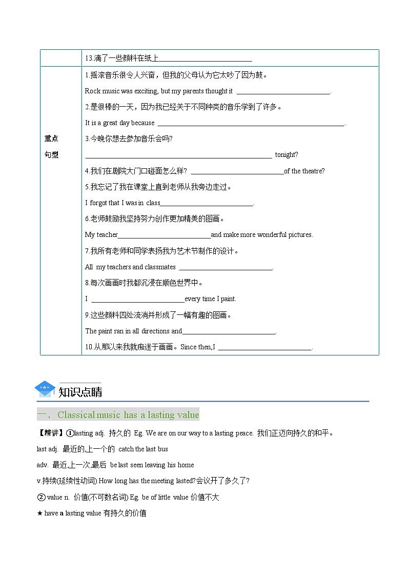Unit 5 第 4 课时  Integrated skills -Task（知识精讲+分层练习）（学生版）-【帮课堂】2022-2023学年九年级上学期英语同步精品讲义（牛津译林版）第2页