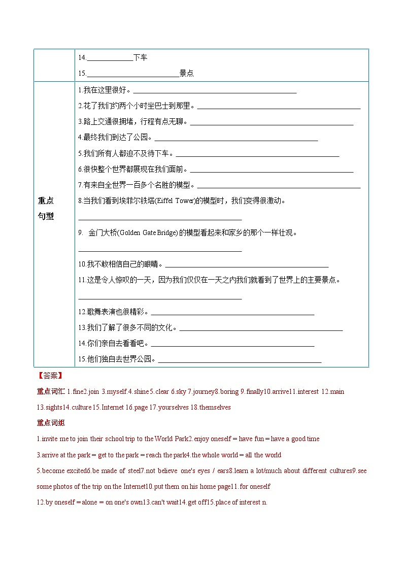 【同步讲义】牛津译林版英语八年级上册-Unit 3 第 2 课时 Reading 讲义（知识精讲+分层练习）02