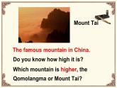 《Unit 7 What’s the highest mountain in the world Section B 1a-1d》PPT课件2-八年级下册新目标英语【人教版】