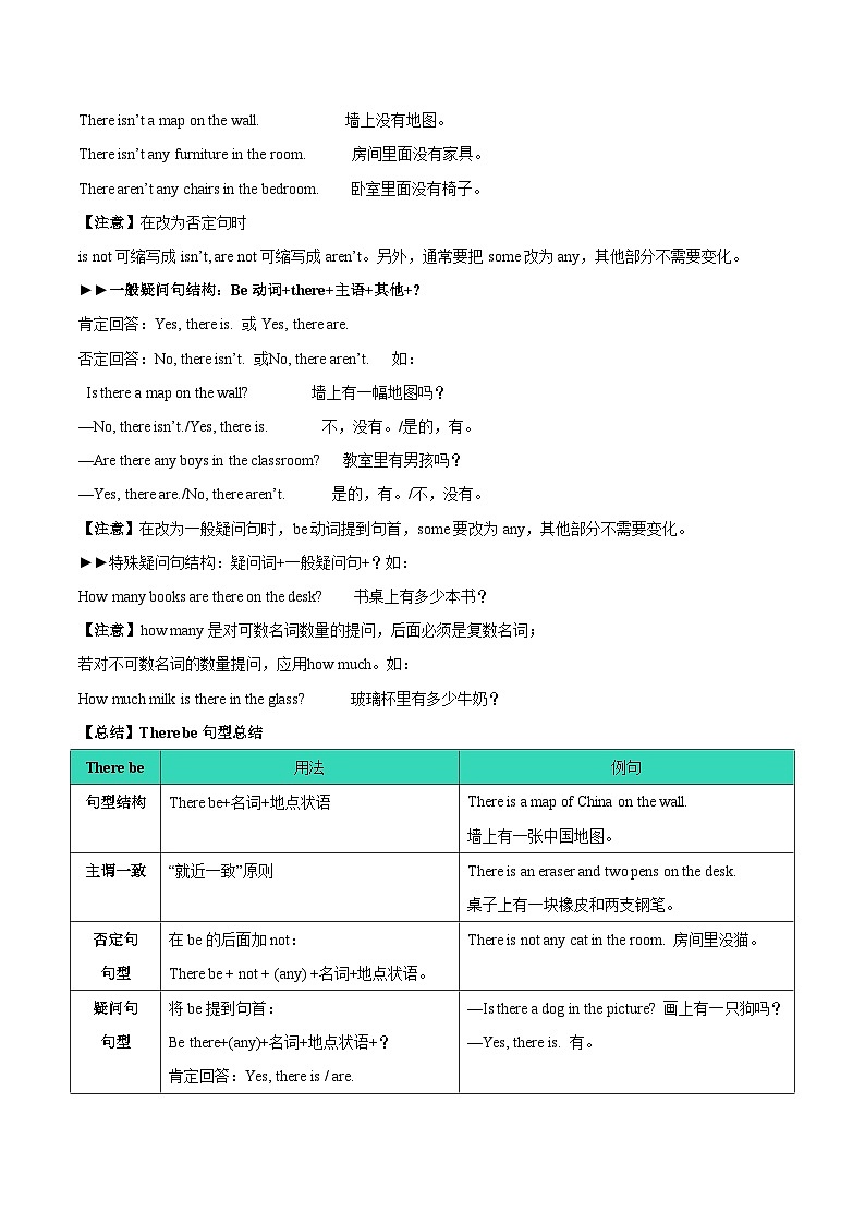 【同步讲义】外研版英语七年级上册-Module 3 Unit 3 Language in use  讲义02