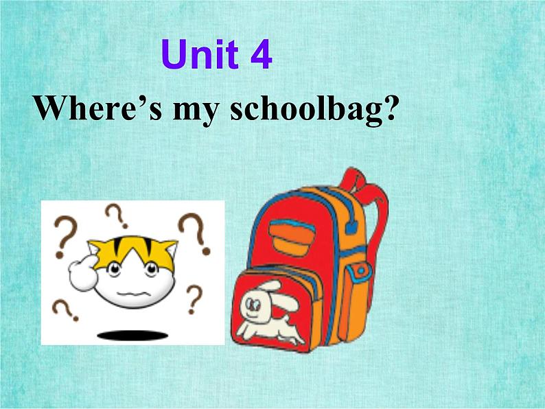 人教新目标版新版七年级英语上册课件Unit 4 Where 's my schoolbag Section A1 初中教学资料第7页