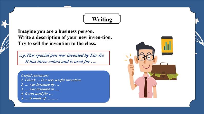 【核心素养目标】人教版初中英语九年级全册 Unit 6 When was it invented Section B 3a-Self check课件+教案+同步练习（含反思和答案)05