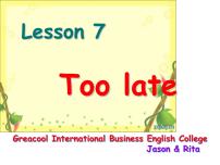 NCE2_Lesson07（共40页）课件PPT