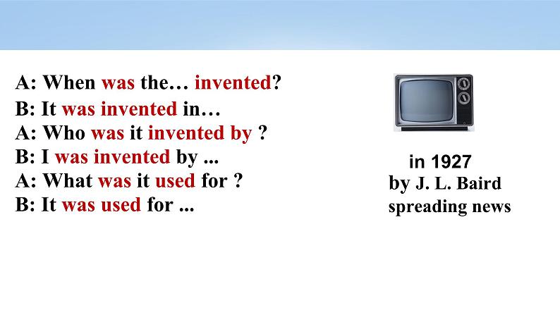 【大单元整体教学】人教版初中英语九年级Unit 6 When was it invented Section B 1a-1e（第3课时）课件+导学案+同步练习（课件+原卷版+解析版）07