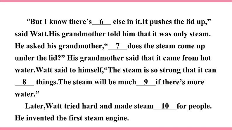 【大单元整体教学】人教版初中英语九年级Unit 6 When was it invented Section B 3a-selfcheck（第5课时）课件+导学案+同步练习（课件+原卷版+解析版）07