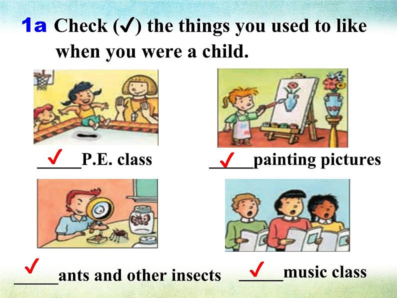 《Unit 4 I used to be afraid of the dark Section B 1a-1e》教学课件8-九年级全一册英语【人教新目标版】第7页