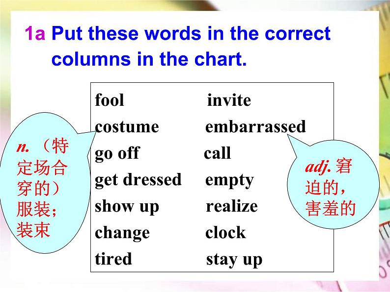 《Unit 12 Life is full of the unexpected Section B 1a-1e》教学课件1-九年级全一册英语【人教新目标版】第4页