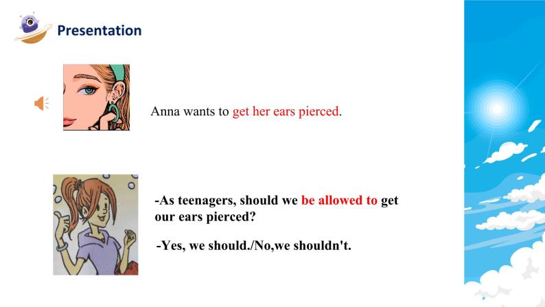 【核心素养目标】人教版初中英语九年级全册 Unit 7 Teenagers should be allowed to choose their own clothes Section A 1a-1c课件+教案+同步练习（含反思和答案）07