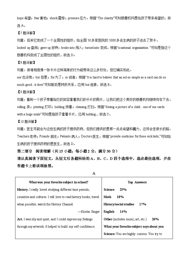 2023年江苏省苏州市中考英语真题（含解析）第3页