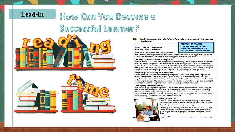 人教新目标版英语九上Unit1《How can we become good learners?》Section B 2a-2e课件第6页