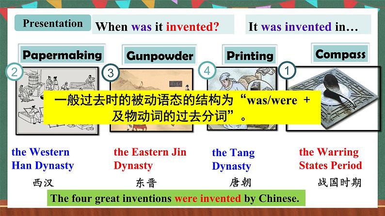 人教新目标版英语九上Unit6《 When was it invented？》SectionA 1a-2c课件+音视频素材04