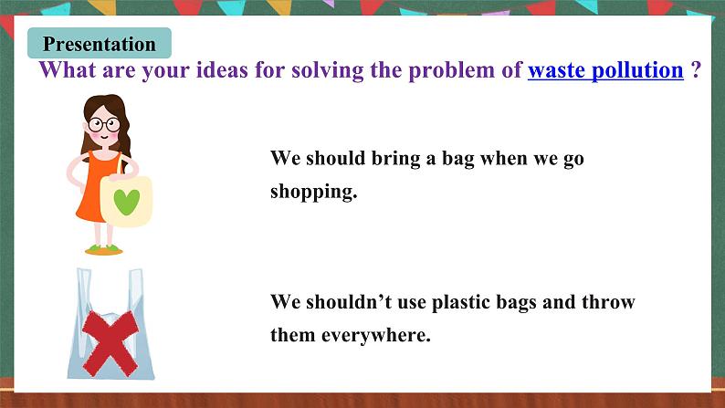 人教新目标版英语九下Unit 13 《We 're trying to save the earth.》SectionA 2d Grammar Focus-4c课件第7页