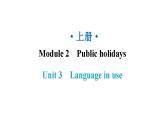 外研版九年级英语上册Module2 Unit3 Language in use课件