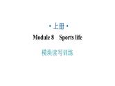 外研版九年级英语上册Module8模块读写训练教学课件