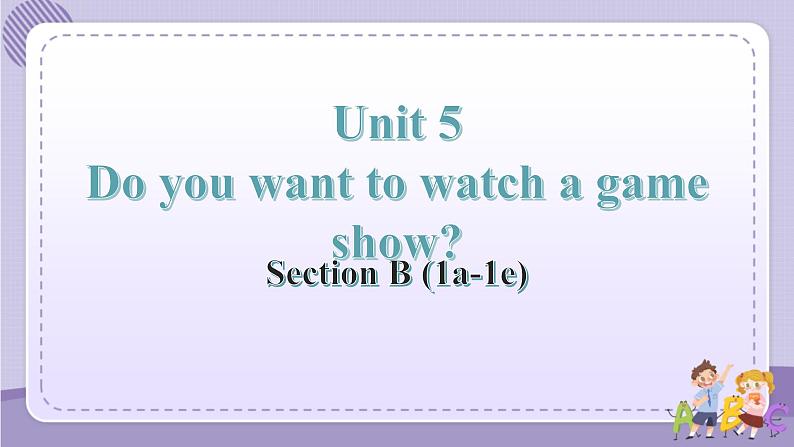 人教版英语八上Unit5 SectionB  (1a-1d）课件PPT+音视频素材01