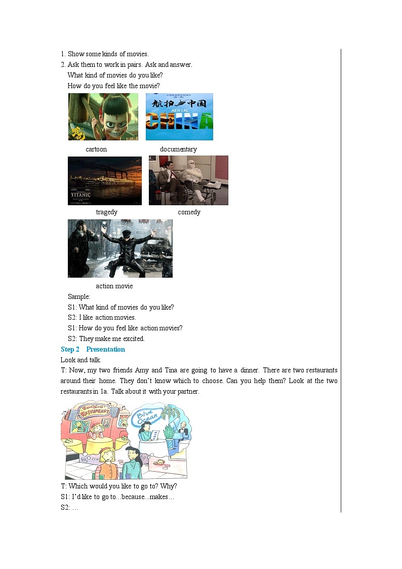 UNIT 11 Section A 1a-2d（第1课时）课件+教案+练习02