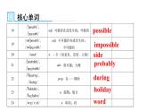 人教版八年级英语上册Unit 7第三课时Section B （1a～Self Check）知识点课件