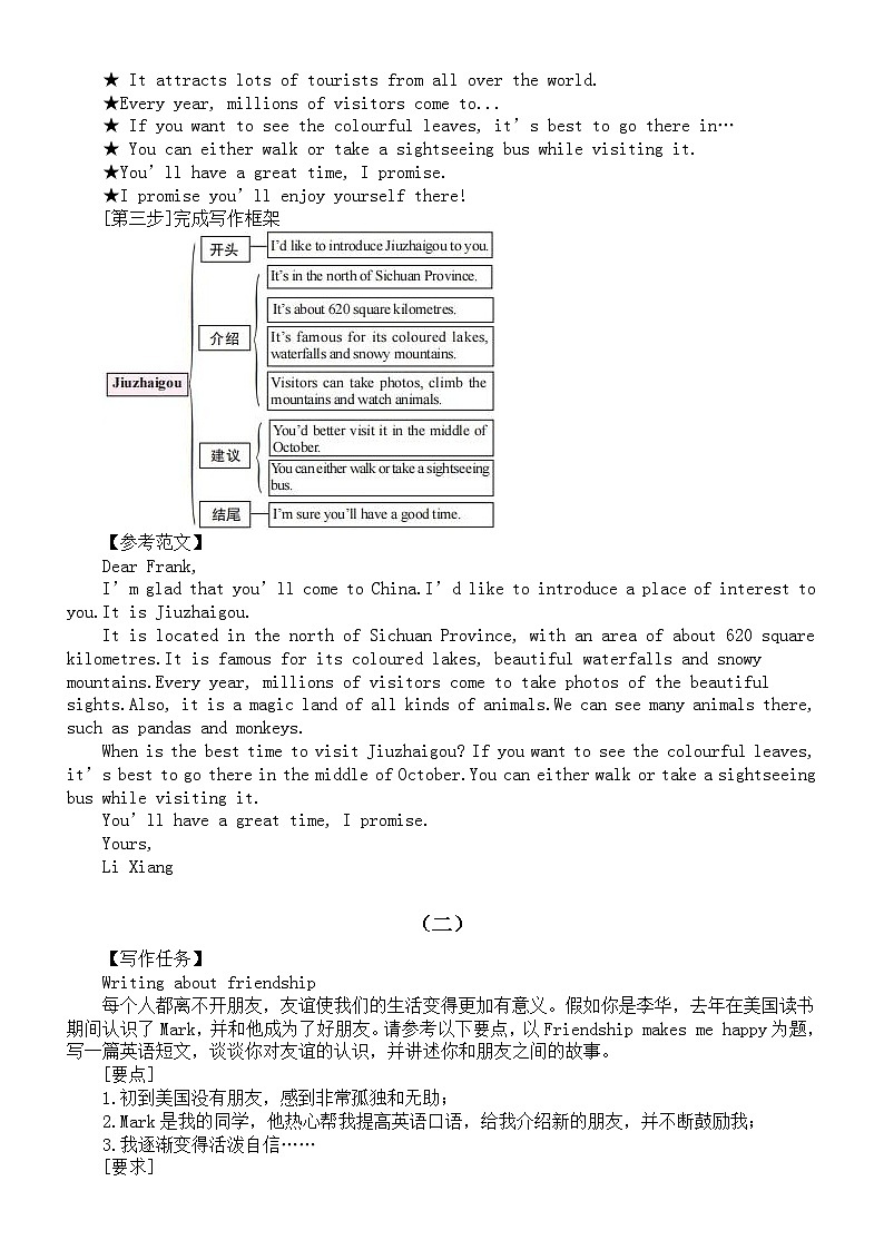 初中英语2024届中考复习热点话题作文练习与讲解（共7篇）第2页