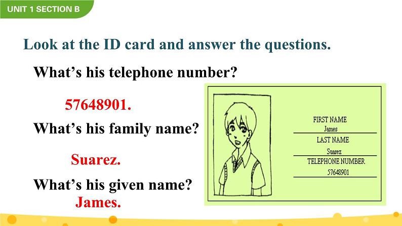 人教英语7上 Unit 1 Section B 3a-Self Check 【教学课件+教案】05