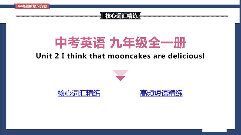 Unit 2 I think that mooncakes are delicious  Section A词汇精讲- 九年级全册英语（人教版）课件PPT第2页