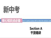 Unit3 Could you please tell me where the restrooms are SectionA词汇精讲-+九年级全册英语（人教版）课件PPT